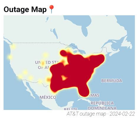 Max outages reported in the last 24 hours. . Att network outages